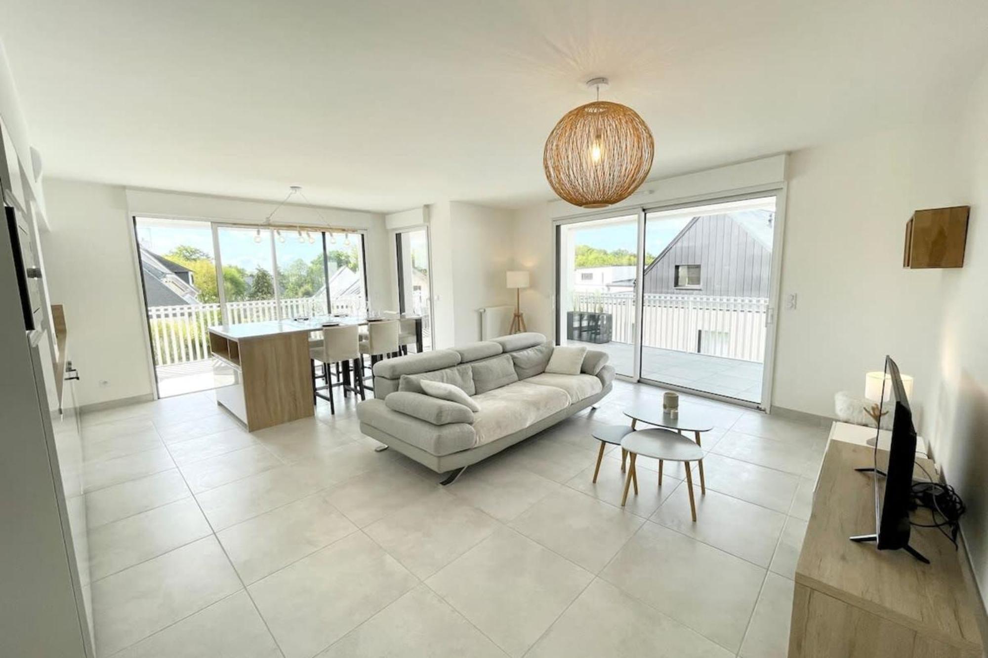 Spacieux Appartement Neuf De Standing Hyper Cosy Larmor-Plage Kültér fotó