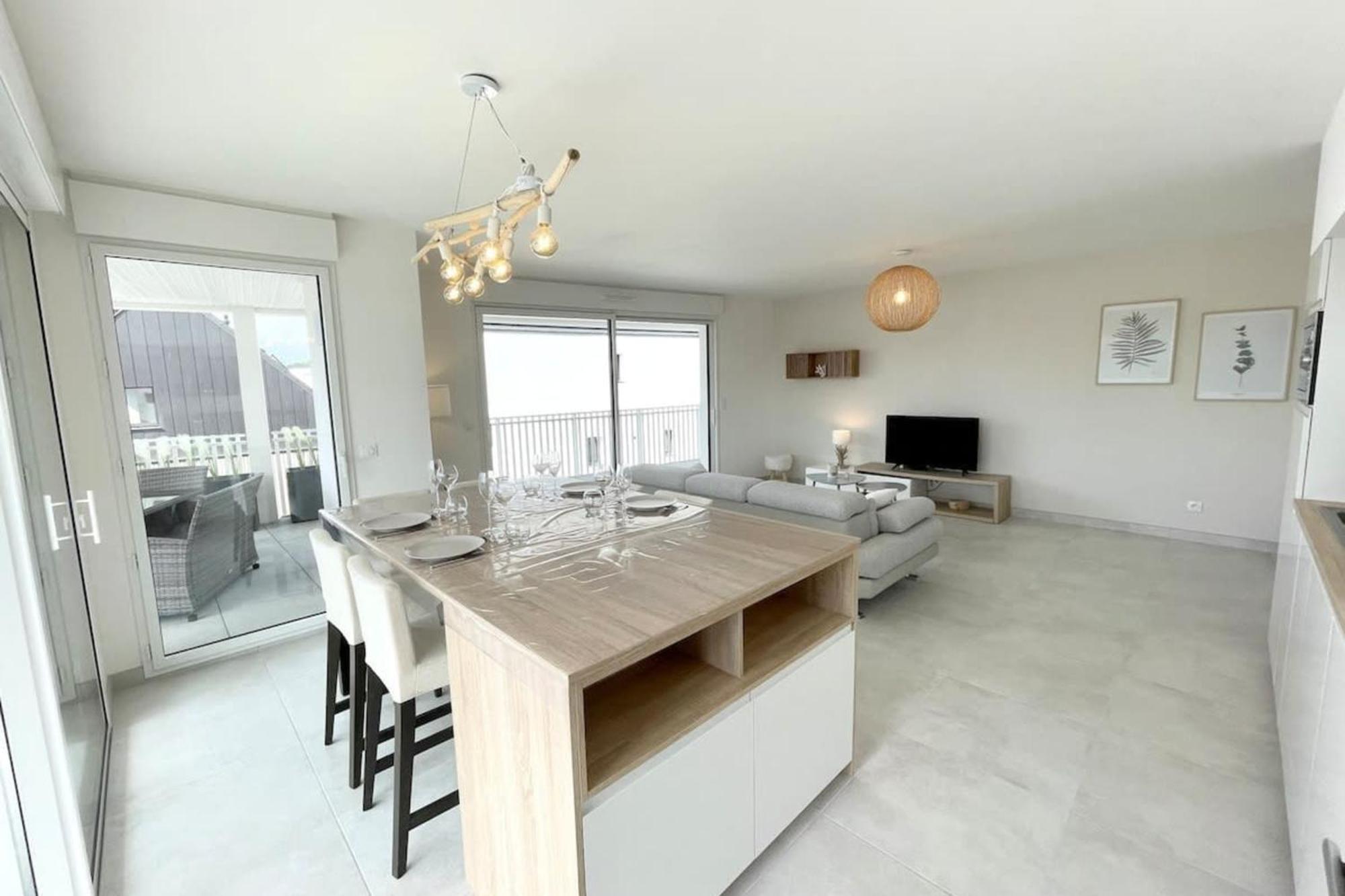 Spacieux Appartement Neuf De Standing Hyper Cosy Larmor-Plage Kültér fotó