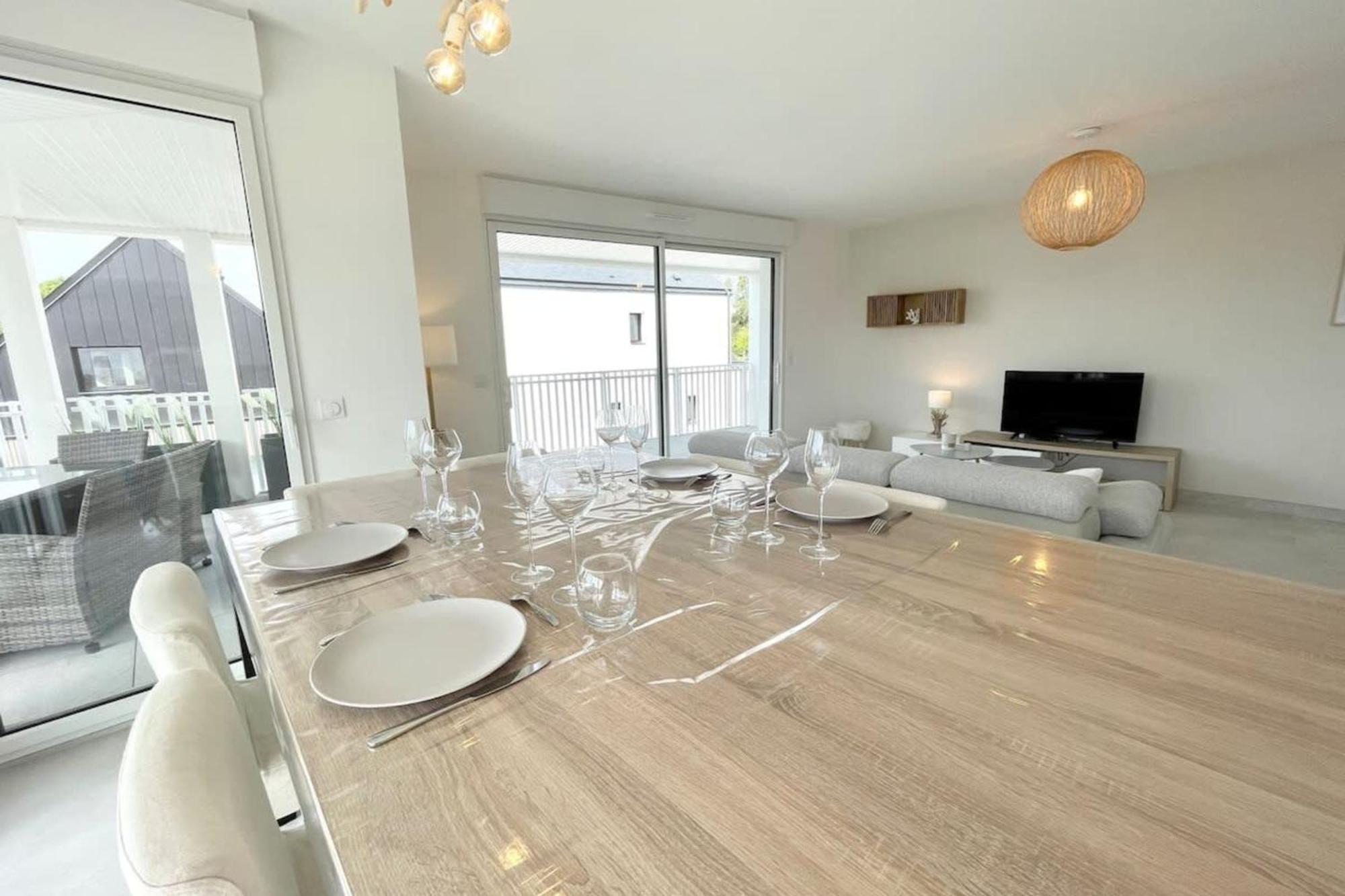 Spacieux Appartement Neuf De Standing Hyper Cosy Larmor-Plage Kültér fotó